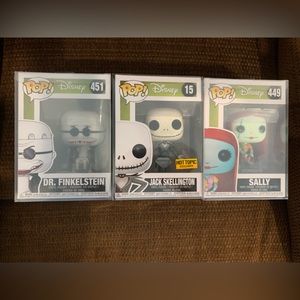 NIB The Nightmare Before Christmas Funko Pop Bundle